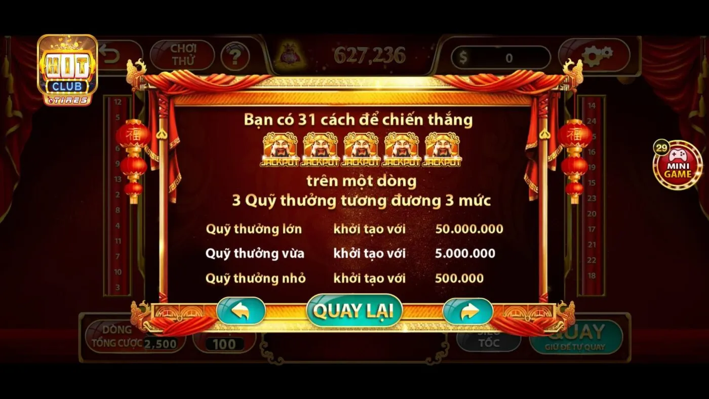 Thần tài Hit Club - Điều cần biết để quay hũ ăn thưởng lớn