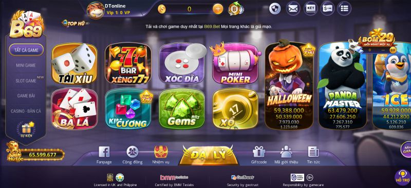 B69 Bet - Cổng game đổi thưởng thế hệ mới