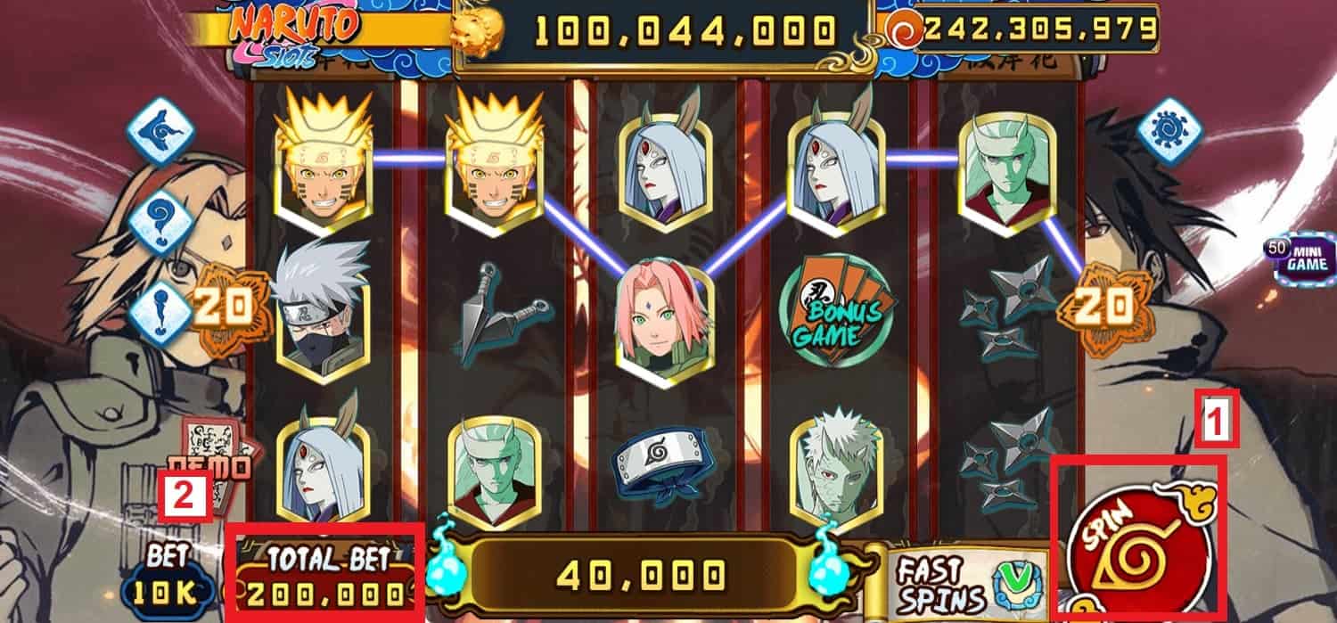 Nổ hũ 789 Club - Naruto Slots - Nổ hũ từ vài triệu tới vài trăm triệu