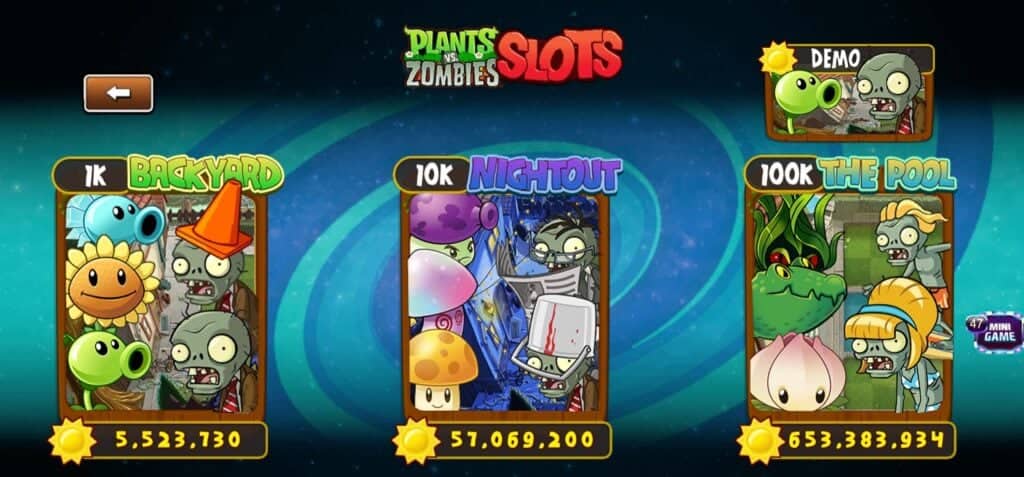 Nổ hũ 789 Club - Plants vs Zombies Slot - Hũ 5 củ - Hũ 51 củ - Hũ 633 củ